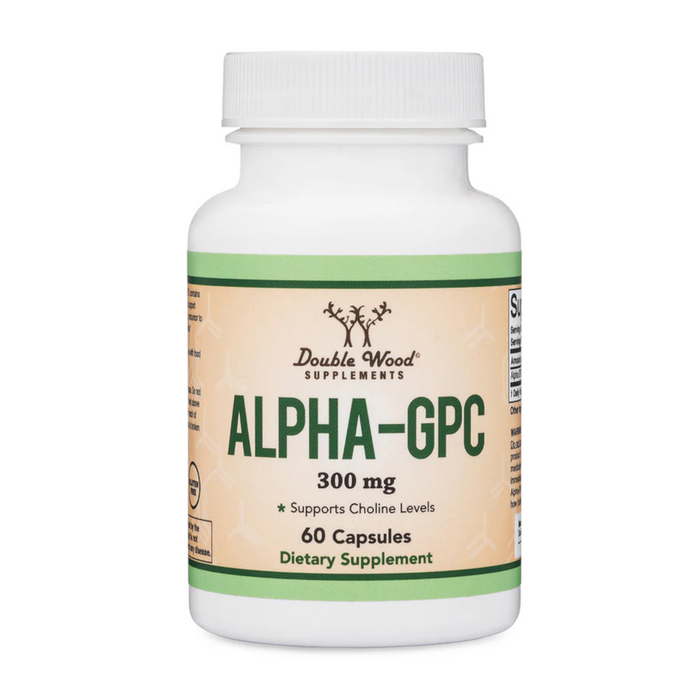 Double Wood Supplements Alpha GPC - 60 Capsules - Health As It Ought to Be