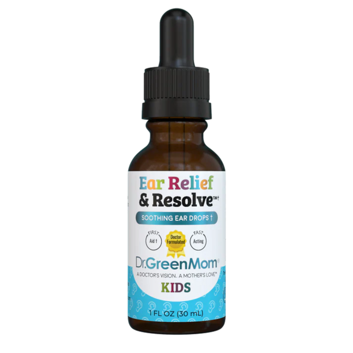 Dr. Green Mom Kids Ear Relief & Resolve - 1 oz. - Health As It Ought to Be