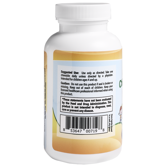 Raise Them Well Children's Chewable Probiotic: Support Immune and Digestive Health Naturally 60 Chewable Tablets - Health As It Ought to Be