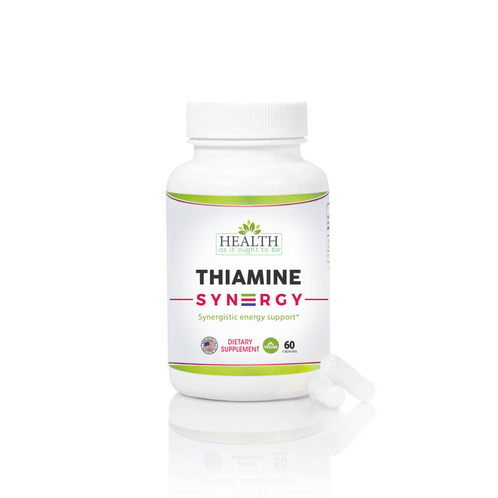 HAIOTB Thiamine Syn3rgy (Thiamine, Benfotiamine, Silbutiamine) - 60 Capsules - Health As It Ought to Be