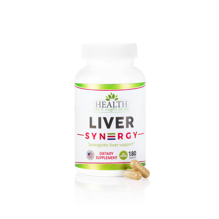 HAIOTB Liver Syn3rgy (Milk Thistle, Black Seed, Korean Ginseng) - 180 Capsules - Health As It Ought to Be