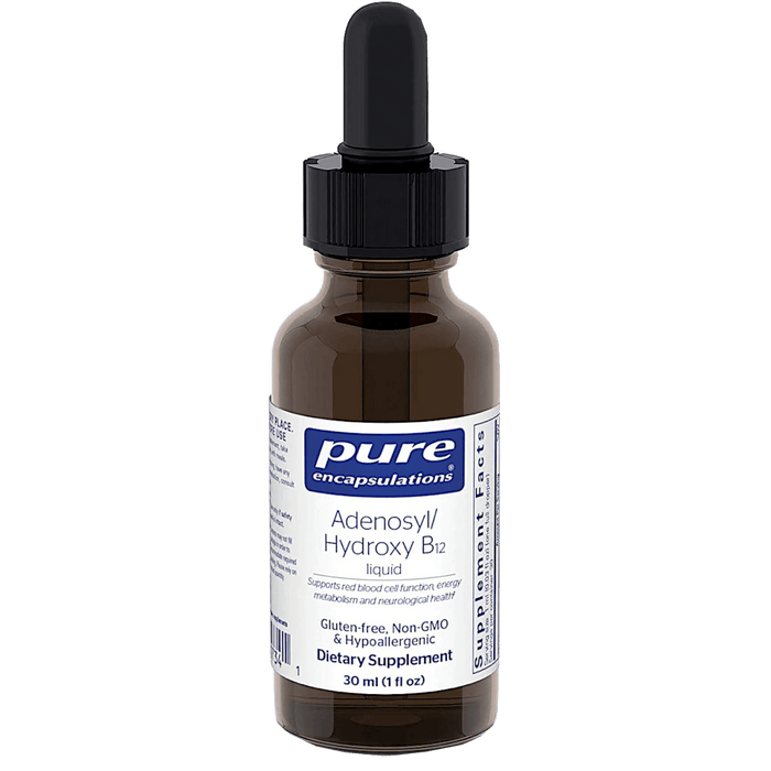 Pure Encapsulations Liquid Adenosyl/Hydroxy B12 - 1 oz. - Health As It Ought to Be