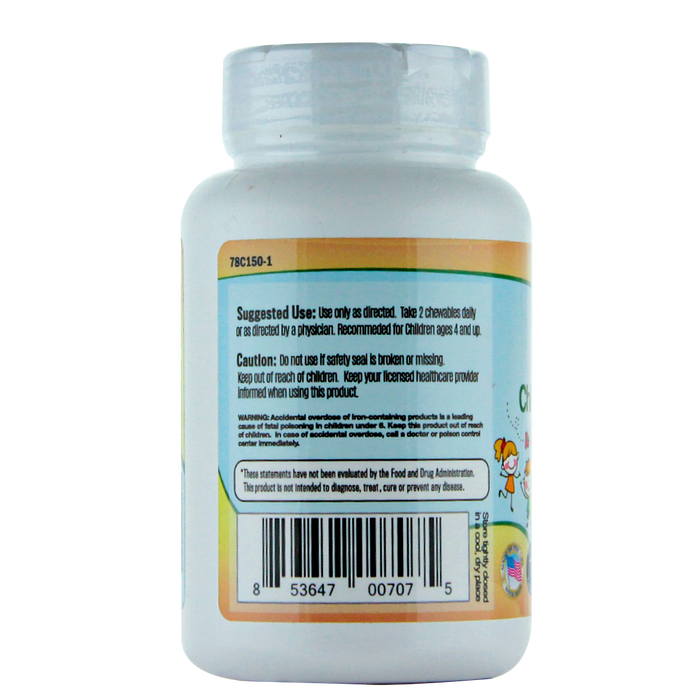 Raise Them Well Children's Chewable Multivitamin with All-Natural Colors, Flavors, and Sweeteners - Health As It Ought to Be