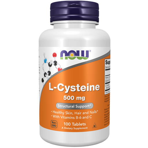 Now Foods L-Cysteine 500 mg - 100 Tablets TEMPORARY - Health As It Ought to Be