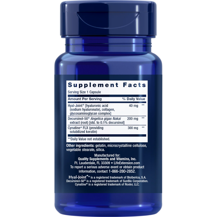 Life Extension Fast-Acting Joint Formula - 30 Capsules - Health As It Ought to Be