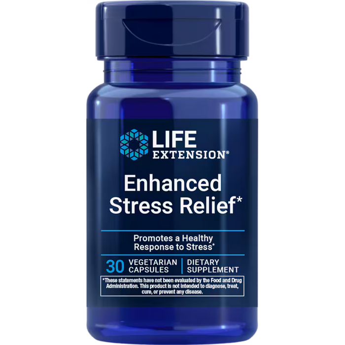 Life Extension Enhanced Stress Relief - 30 Vegetarian Capsules