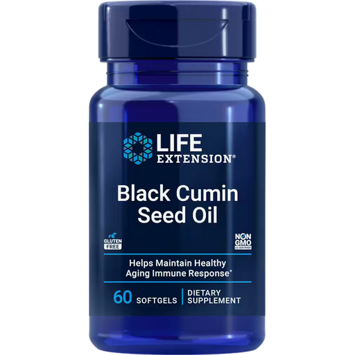 Life Extension Black Cumin Seed Oil - 60 Softgels - Health As It Ought to Be