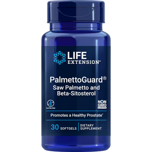Life Extension PalmettoGuard Saw Palmetto with Beta-Sitosterol 320 mg - 30 Softgels - Health As It Ought to Be