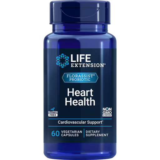 Life Extension FLORASSIST® Probiotic Heart Health - 60 Vegetarian Capsules - Health As It Ought to Be