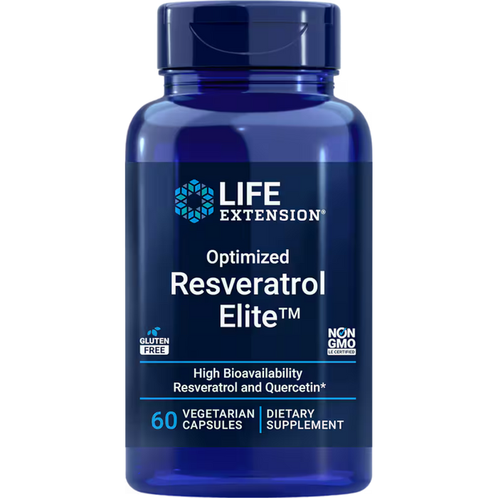 Life Extension Optimized Resveratrol Elite™ - 60 Vegetarian Capsules
