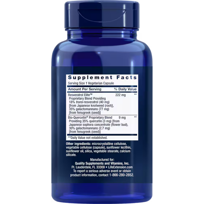 Life Extension Optimized Resveratrol Elite™ - 60 Vegetarian Capsules