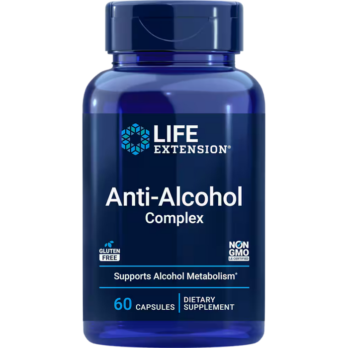Life Extension Anti-Alcohol - 60 Capsules