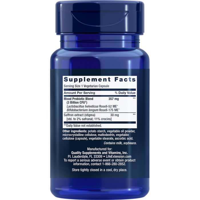 Life Extension FLORASSIST® Mood Improve - 30 Capsules - Health As It Ought to Be