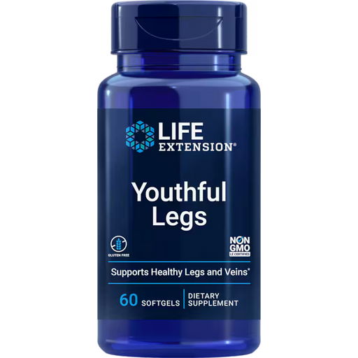 Life Extension Youthful Legs - 60 Softgels - Health As It Ought to Be