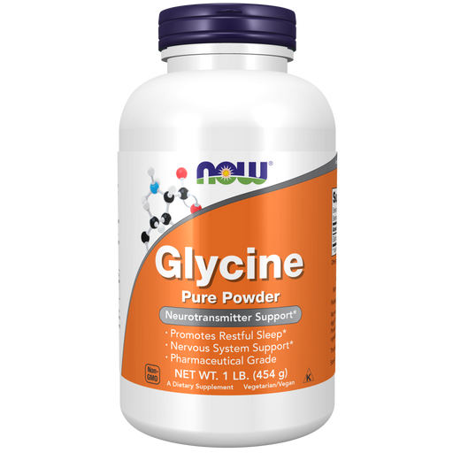 Now Foods Glycine Pure Powder - 1 lb. - Health As It Ought to Be
