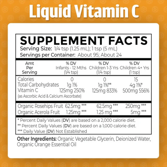 Dr. Green Life Liquid Vitamin C - 4 fl oz.