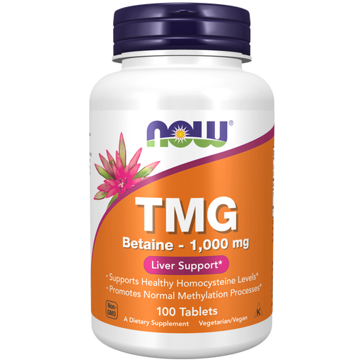 Now Foods TMG 1000 mg - 100 Tablets - Health As It Ought to Be