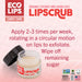 Eco Lips Holiday Candy Cane Vanilla Mint Sugar Lip Scrub - 0.25 oz. PATIENT ONLY - Health As It Ought to Be