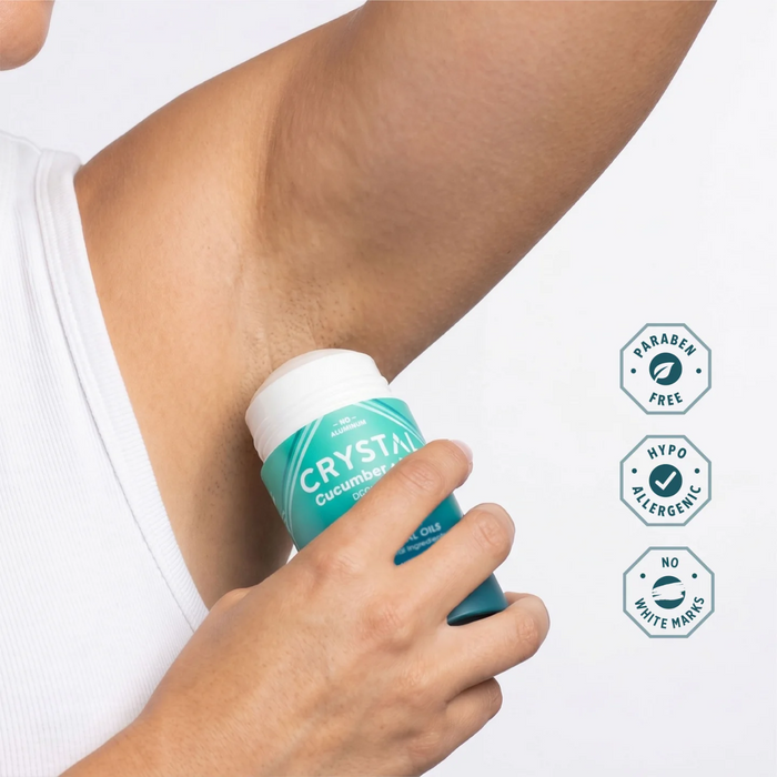Crystal Cucumber and Mint Deodorant - 2.5 oz.