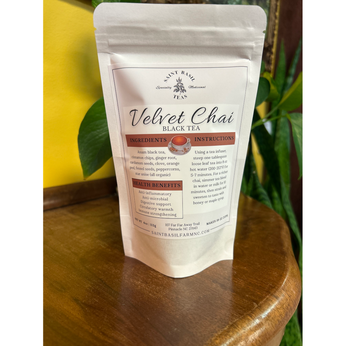 Saint Basil Tea Velvet Chai - 4 oz.