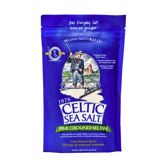 Selina Naturally Celtic Sea Salt Fine Ground - 227 grams