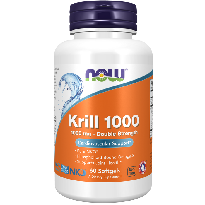 Now Foods Krill 1000 mg - 60 Softgels