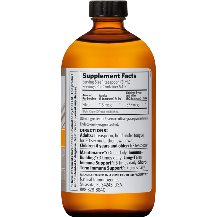 Natural Immunogenics Corp. Argentyn 23® Colloidal SILVER - 16 oz. - Health As It Ought to Be