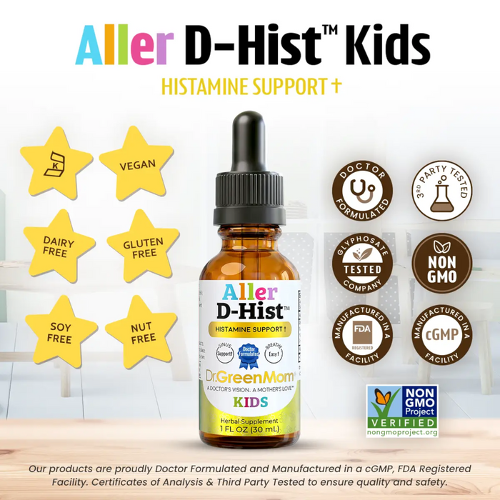 Dr. Green Mom Kids D-Hist - 1 fl oz.
