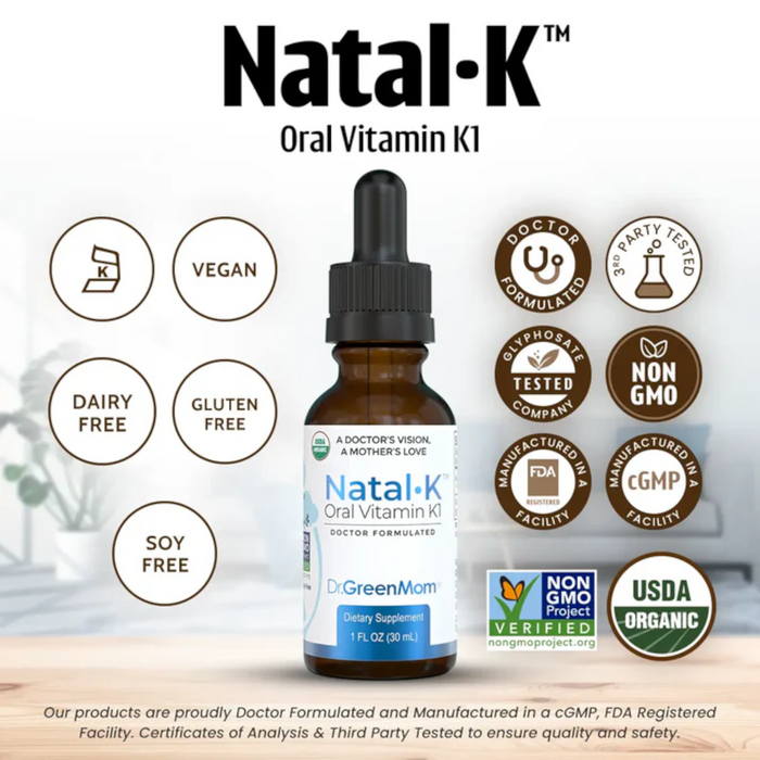 Dr. Green Mom Natal K - 1 oz. - Health As It Ought to Be