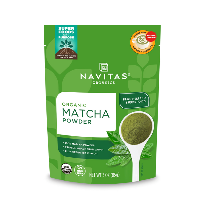 Navitas Matcha Powder - 3 oz. - Health As It Ought to Be