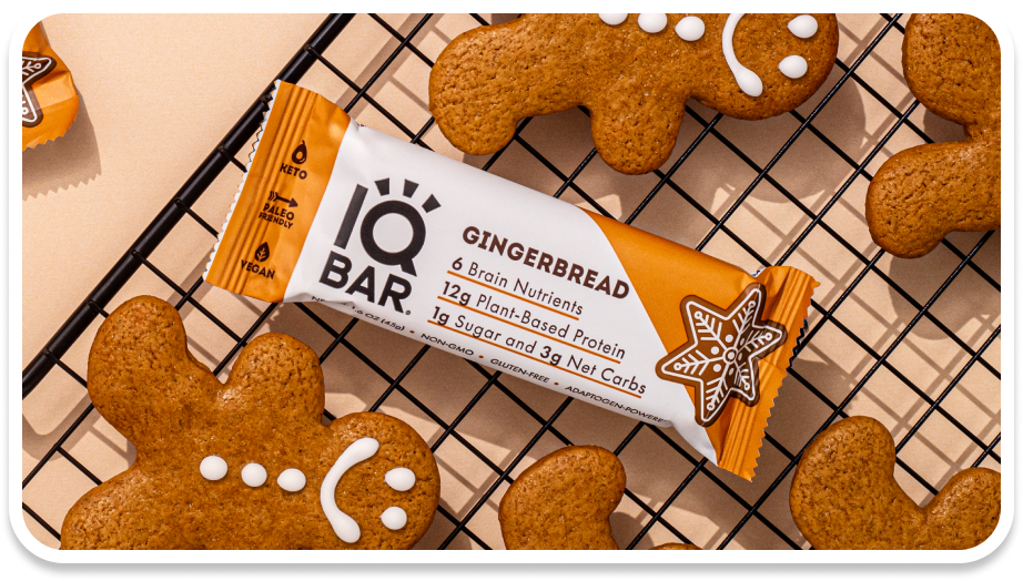 IQBar Gingerbread PATIENT ONLY Seasonal - Health As It Ought to Be