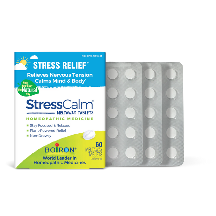 Boiron StressCalm Homeopathics - 60 Tablets