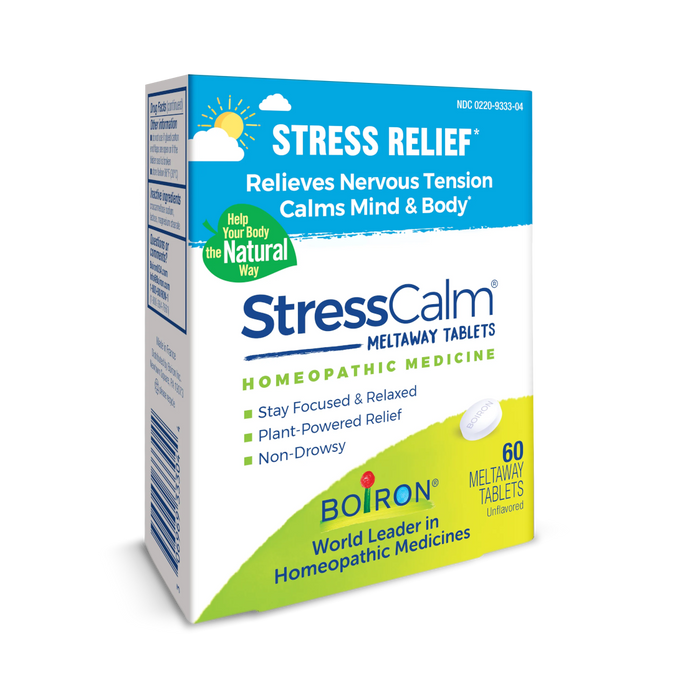Boiron StressCalm Homeopathics - 60 Tablets