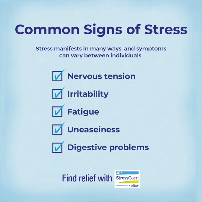 Boiron StressCalm Homeopathics - 60 Tablets