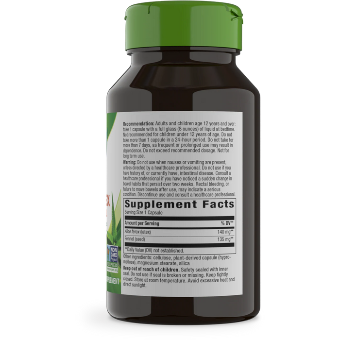 Nature's Way Aloe Vera - 100 Capsules - Health As It Ought to Be