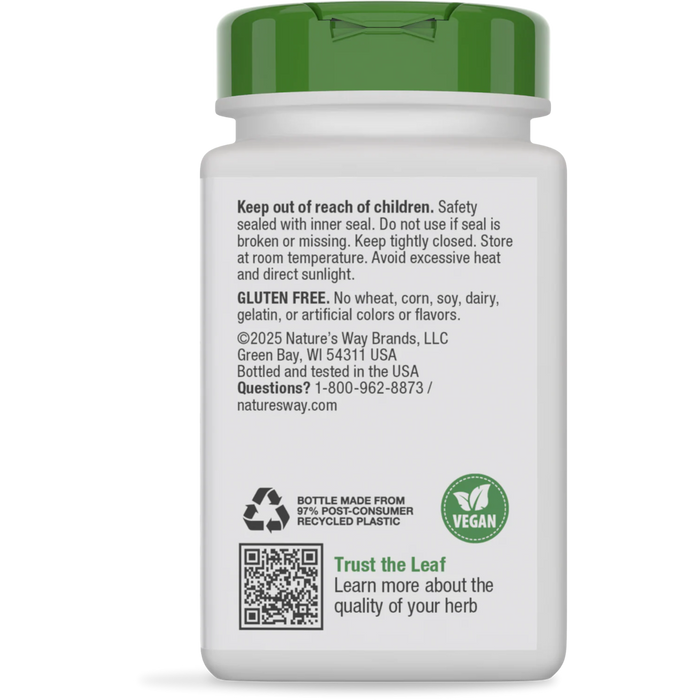 Nature's Way Dandelion Root 525 mg - 100 Capsules - Health As It Ought to Be