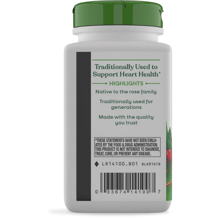 Nature's Way Hawthorn Berries - 100 Capsules - Health As It Ought to Be
