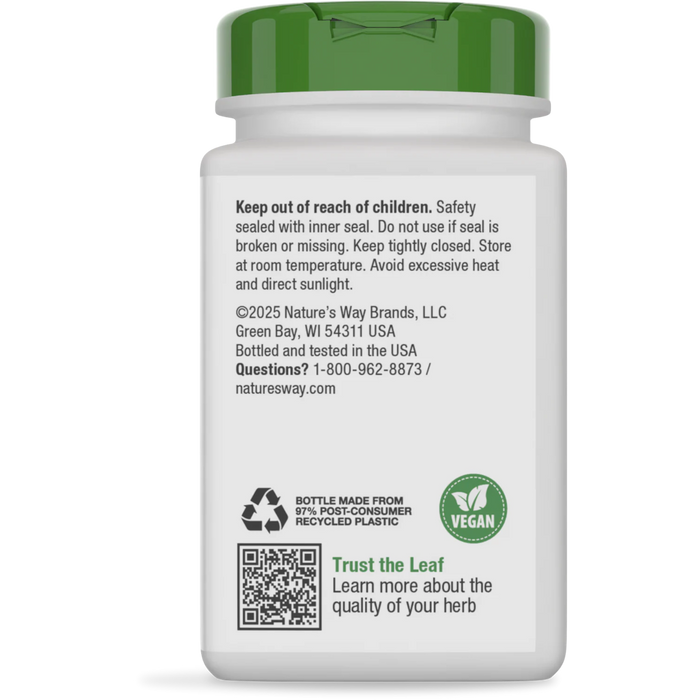 Nature's Way Astragalus 470 mg - 100 Capsules - Health As It Ought to Be