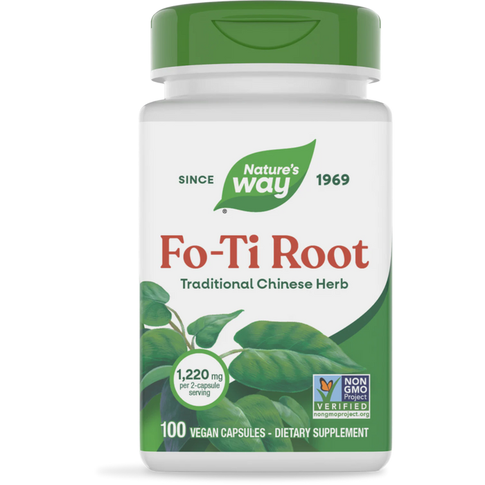 Nature's Way Fo-Ti 1220 mg - 100 Vegetarian Capsules