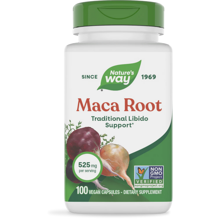 Nature's Way Maca Root 525 mg - 100 Capsules