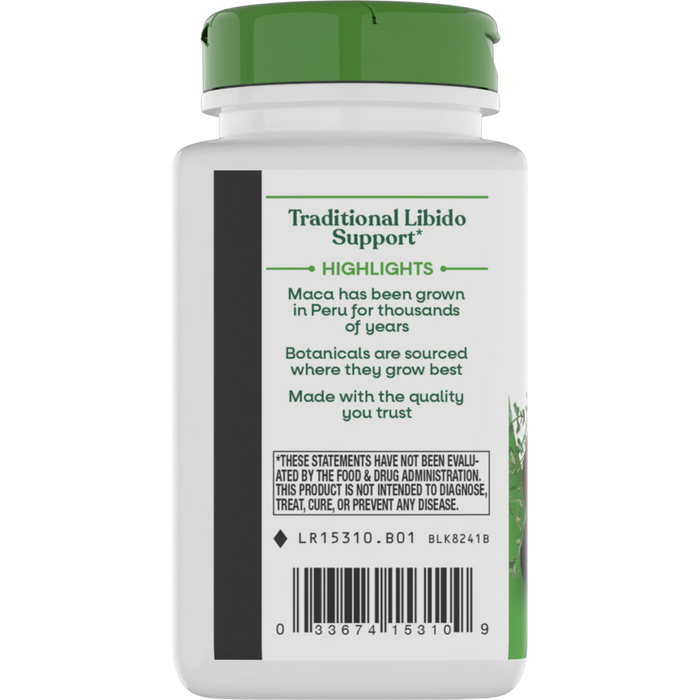 Nature's Way Maca Root 525 mg - 100 Capsules