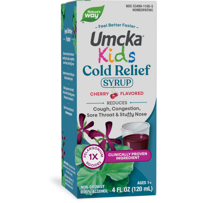 Nature's Way Umcka ColdCare Kids Cherry Syrup - 4 oz