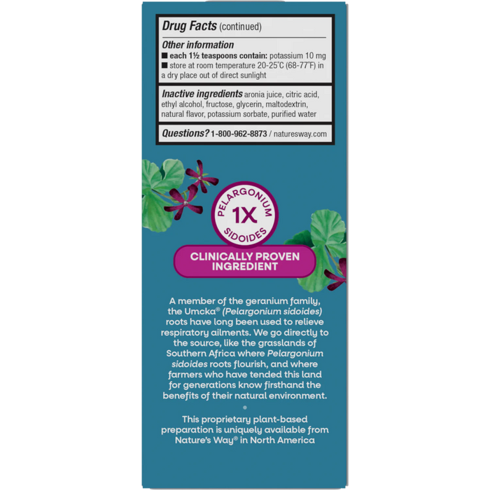 Nature's Way Umcka ColdCare Kids Cherry Syrup - 4 oz