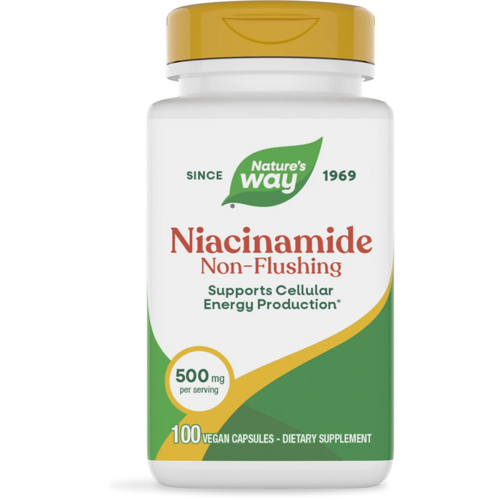 Nature's Way Niacinamide 500 mg - 100 Capsules