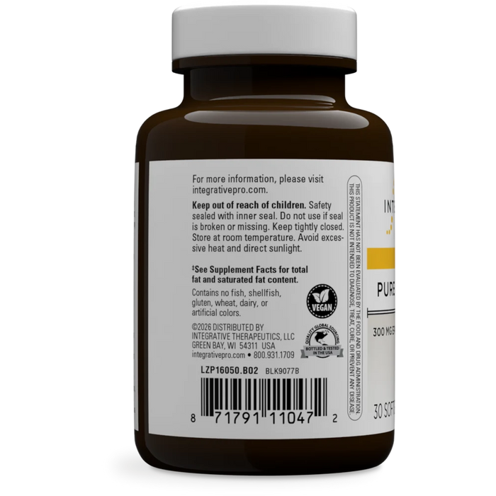 Integrative Therapeutics Pure Omega Algae - 30 Softgels