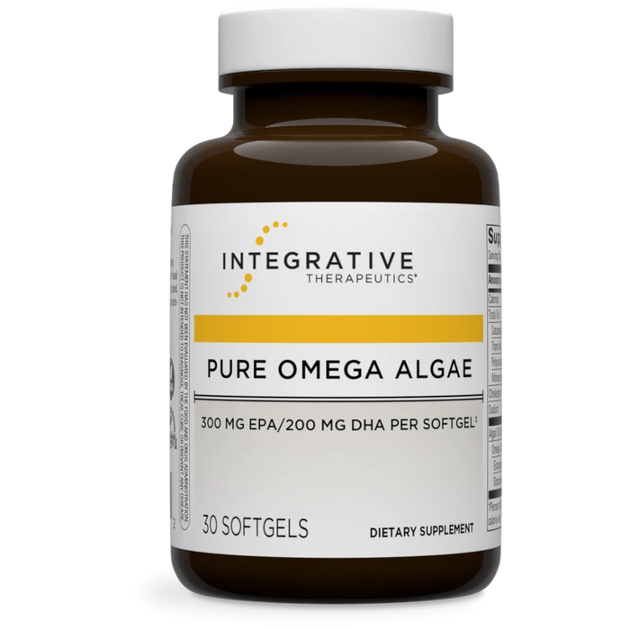 Integrative Therapeutics Pure Omega Algae - 30 Softgels