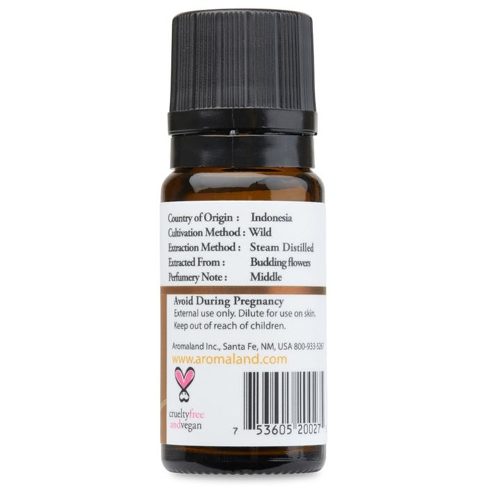 Aromaland Clove Bud Essential Oil (Eugenia Caryophyllata) - 1/3 oz. - Health As It Ought to Be
