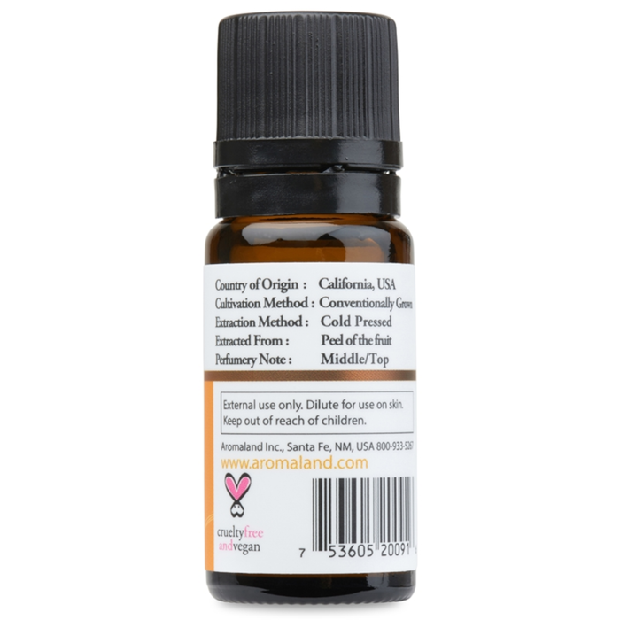 Aromaland Orange California Essential Oil - 1/3 - Health As It Ought to Be