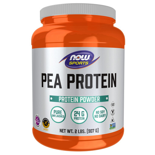 Now Foods Pea Protein Natural Unflavored, Vegan - 2 lbs (907 g) - Health As It Ought to Be
