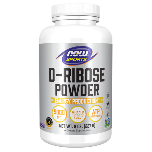 Now Foods D-Ribose Powder - 8 oz. jar - Health As It Ought to Be